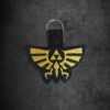 Triforce Snaptab Keychain